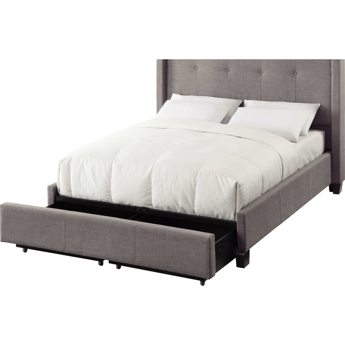 Modus Furniture Madeleine Wingback Upholstered Platform Storage Bed (2026)  XYH3B  Image 3