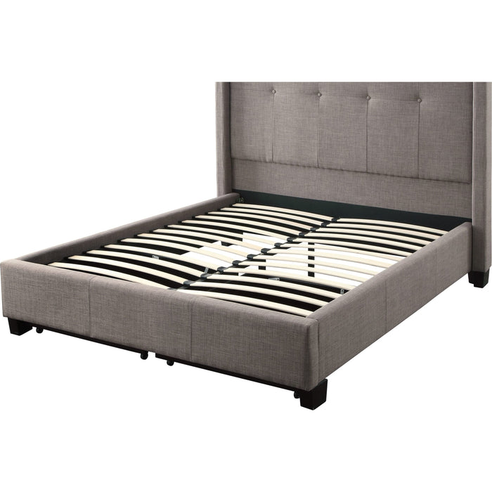 Modus Furniture Madeleine Wingback Upholstered Platform Storage Bed (2026)  XYH3B  Image 5