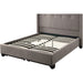 Modus Furniture Madeleine Wingback Upholstered Platform Storage Bed (2026)  XYH3B  Image 5