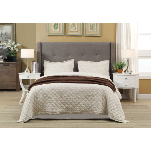 Modus Furniture Madeleine Wingback Upholstered Platform Storage Bed (2026)  XYH3B  Main Image