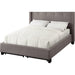 Modus Furniture Madeleine Wingback Upholstered Platform Storage Bed  3ZH3D 7 Image 4