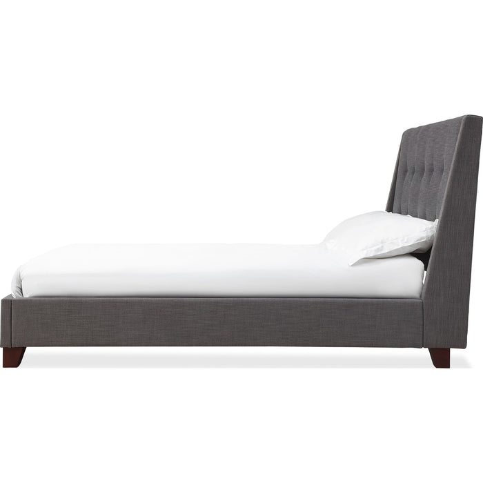 Modus Furniture Madera Upholstered Platform Bed in Dark Charcoal (2026)  JWHLJ  Image 3