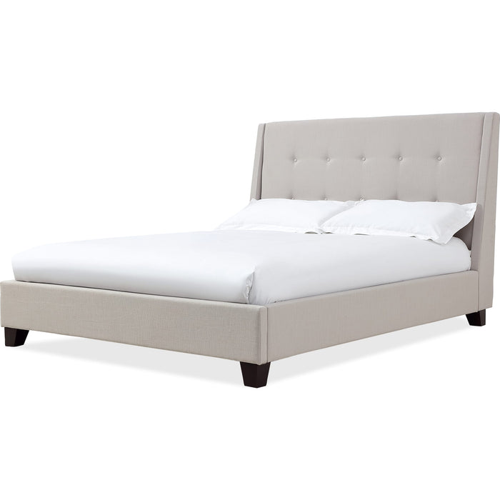 Modus Furniture Madera Upholstered Platform Bed in Putty (2026)  JWHMJ  Image 4