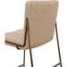 Modus Furniture Madison Metal Frame Bar Stool in Honey Synthetic Leather 655450458934 PWTA75APJ Image 4