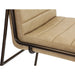 Modus Furniture Madison Metal Frame Bar Stool in Honey Synthetic Leather 655450458934 PWTA75APJ Image 5