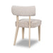 Modus Magnolia Wood Frame Upholstered Dining Chair in Brown Sugar Image 3