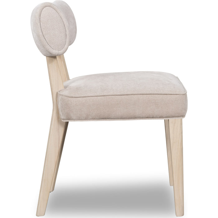 Modus Furniture Magnolia Wood Frame Upholstered Dining Chair in Brown Sugar Chenille 655450468759 TKXE63 Image 8
