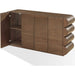 Modus Furniture Mataranka Four Door Walnut Sideboard in Bistre 655450481901 UTT678 Image 3