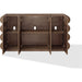 Modus Furniture Mataranka Four Door Walnut Sideboard in Bistre 655450481901 UTT678 Image 4