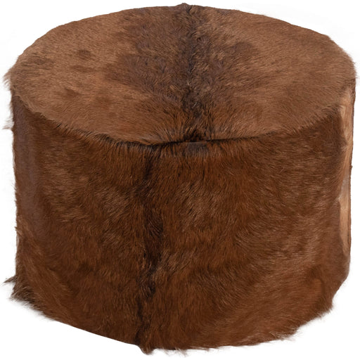 Modus Furniture Matola Large Rd Ottoman  Acrn 655450473487 TSXR88L Image 1