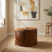 Modus Furniture Matola Large Rd Ottoman  Acrn 655450473487 TSXR88L Main Image