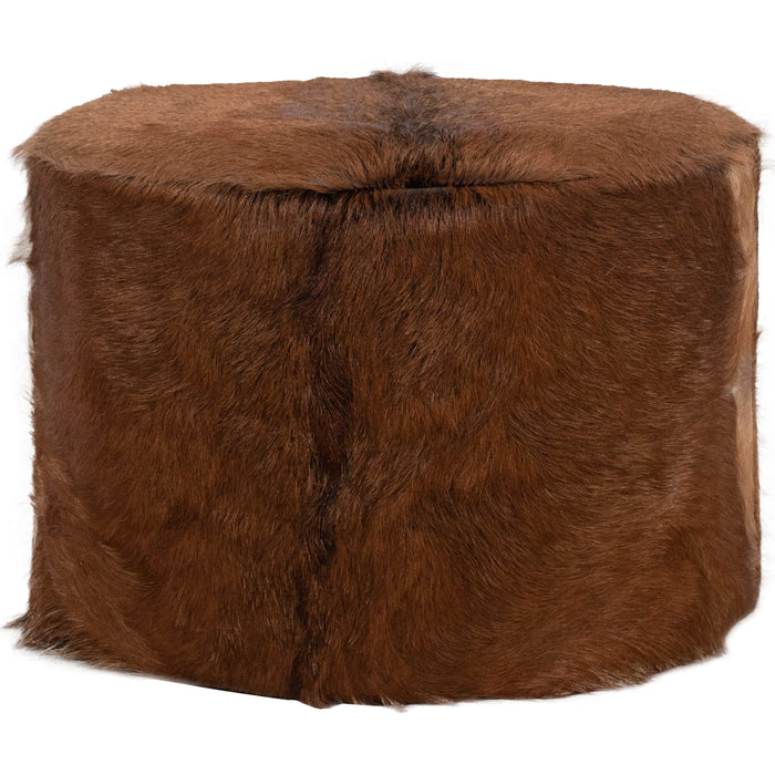 Modus Furniture Matola Large Rd Ottoman  Acrn 655450473487 TSXR88L Main Image