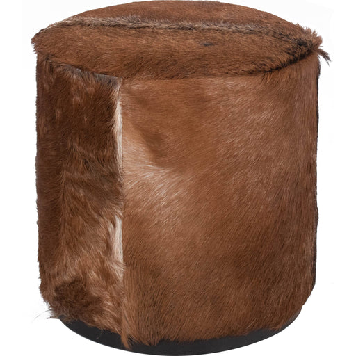 Modus Furniture Matola Small Rd Ottoman  Acrn 655450473494 TSXR88S Image 1