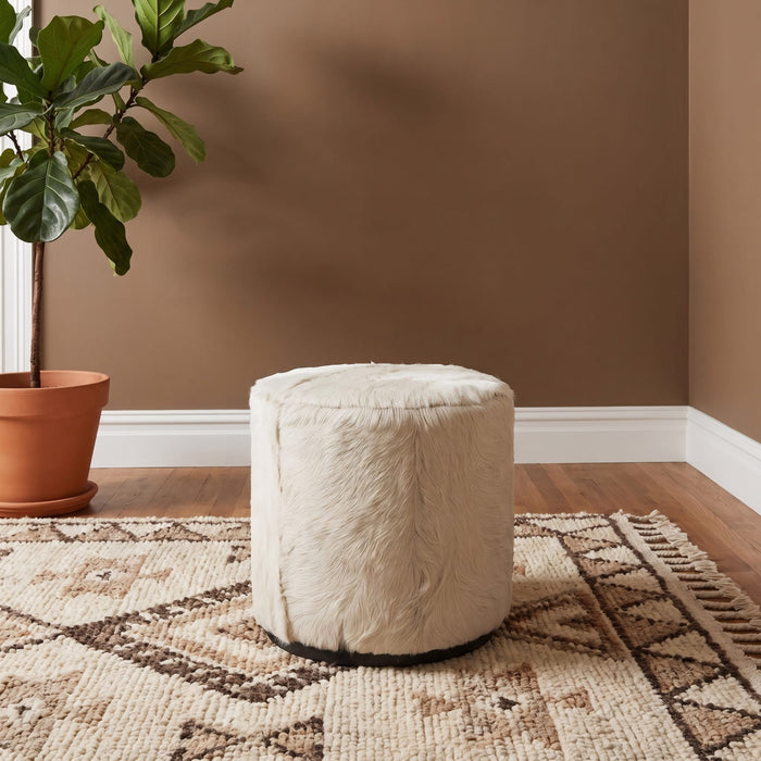 Modus Furniture Matola Small Rd Ottoman  Mcdm 655450499982 TSXS88S Main Image