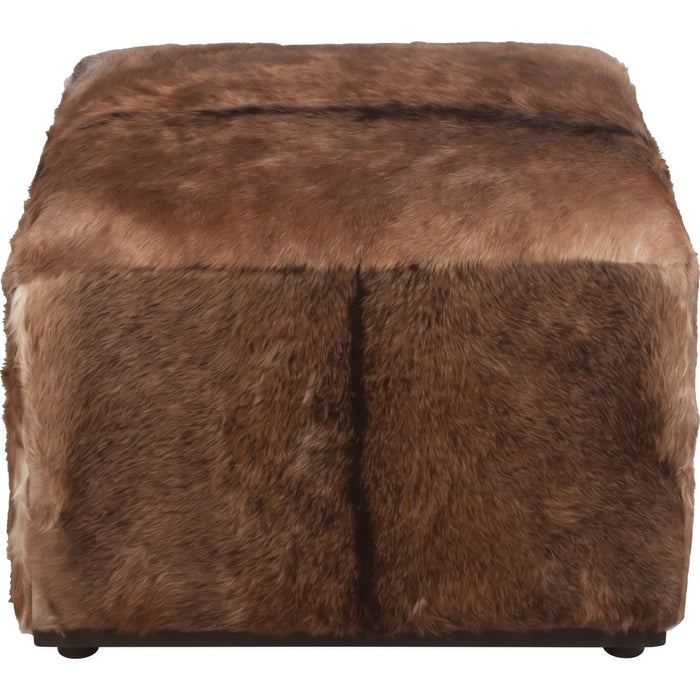 Modus Furniture Matola Sq Ottoman  Acorn 655450499968 TSXR88 Image 1