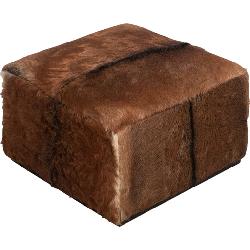 Modus Furniture Matola Sq Ottoman  Acorn 655450499968 TSXR88 Main Image