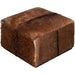 Modus Furniture Matola Sq Ottoman  Acorn 655450499968 TSXR88 Main Image