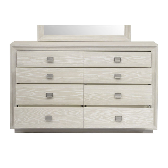 Modus Maxime Eight Drawer Dresser in Ash Image 6