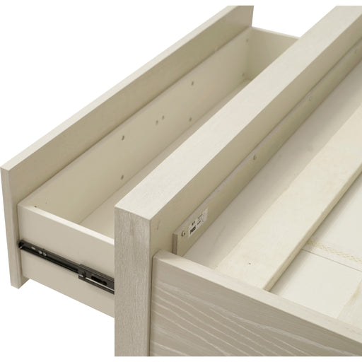 Modus Furniture Maxime Two Drawer Footboard Storage Platform Bed In Ash  MSNFJ  Image 7