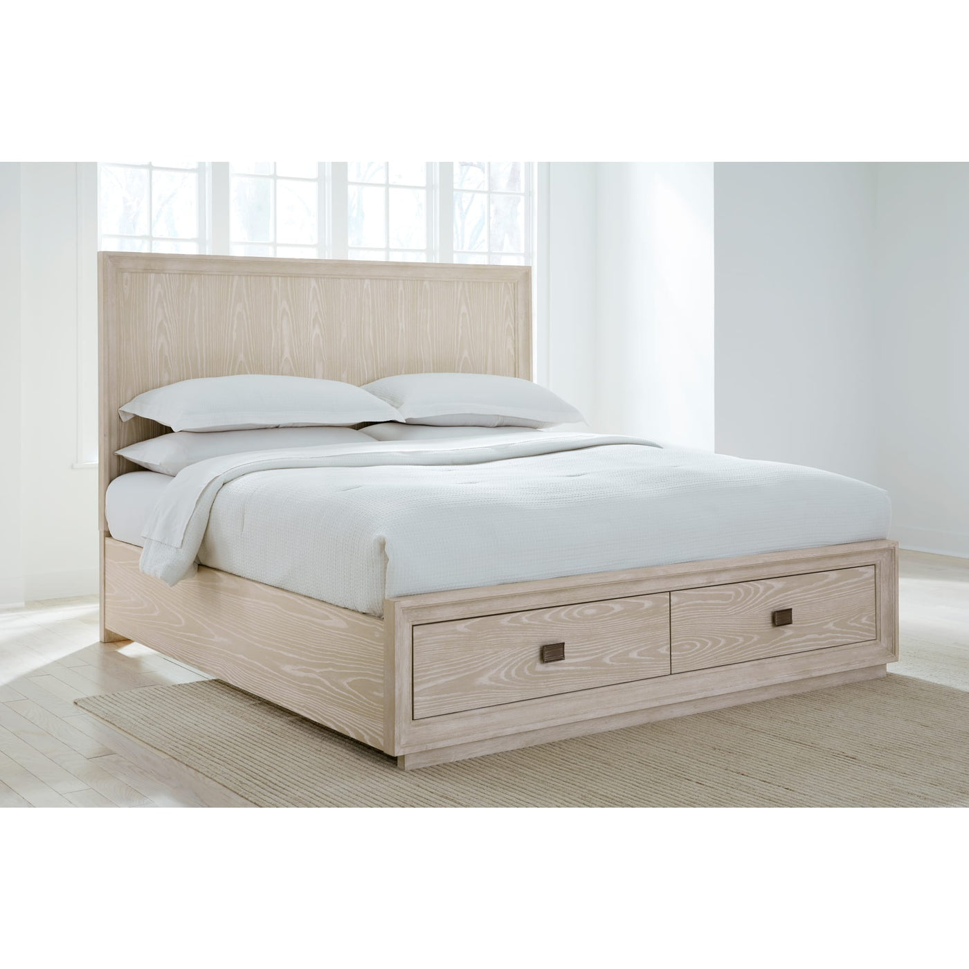Beach House Storage Footboard — Premium Decor SD