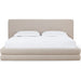 Modus Furniture Maya Upholstered Platform Bed in Brun Boucle (2026)  QCTLJ  Image 4
