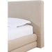 Modus Furniture Maya Upholstered Platform Bed in Brun Boucle  QCTLH  Image 6