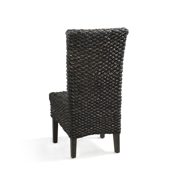 Modus Meadow Chair Water Hyacinth in Graphite Image 4