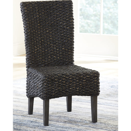 Modus Furniture Meadow Chair Water Hyacinth in Graphite 655450284540 3FT366 Main Image