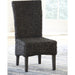Modus Furniture Meadow Chair Water Hyacinth in Graphite 655450284540 3FT366 Main Image