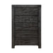 Modus Meadow Five Drawer Solid Wood Chest in Graphite (2024) Image 3