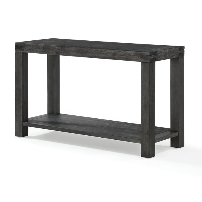 Modus Meadow Solid Console Table in Graphite Image 3