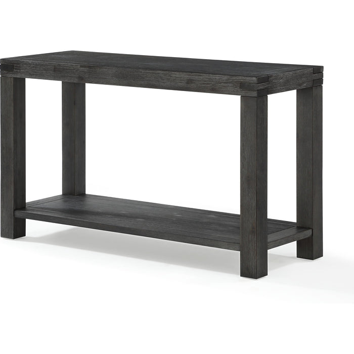 Modus Furniture Meadow Solid Console Table in Graphite 655450284533 3FT323 Image 3