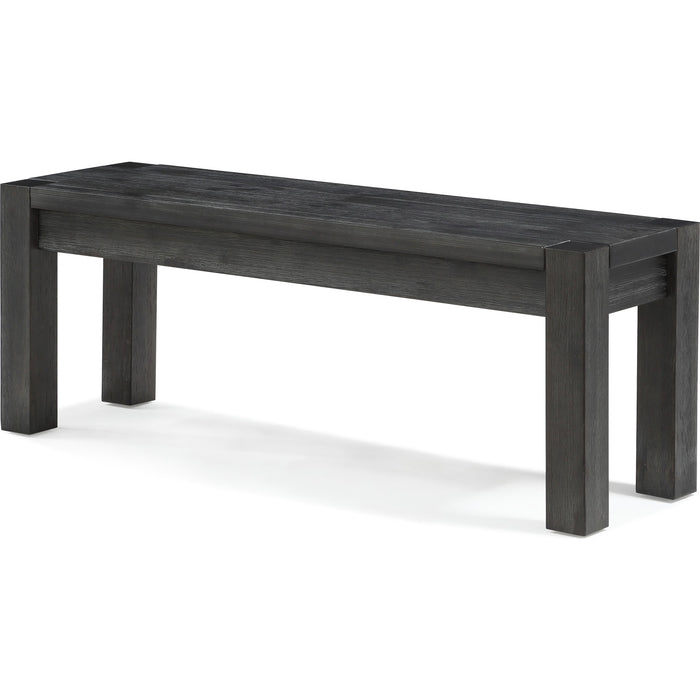 Modus Furniture Meadow Solid Wood Bench in Graphite 655450281259 3FT391 Image 2