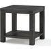 Modus Furniture Meadow Solid Wood End Table in Graphite 655450284526 3FT322 Image 3