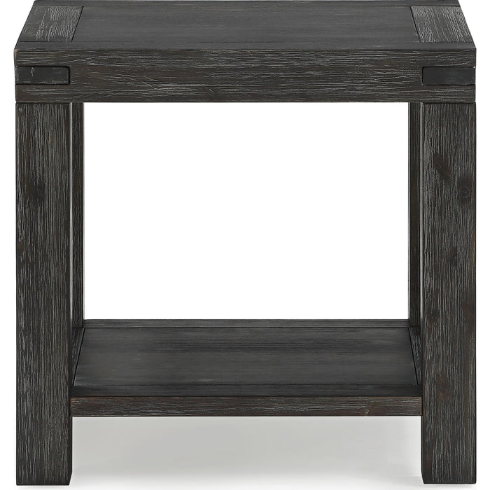 Modus Furniture Meadow Solid Wood End Table in Graphite 655450284526 3FT322 Image 4