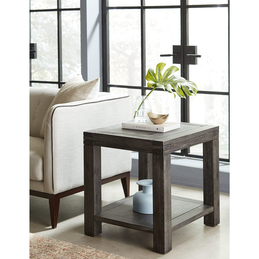 Modus Meadow Solid Wood End Table in GraphiteMain Image