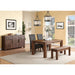 Modus Furniture Meadow Solid Wood Extending Dining Table in Brick Brown 655450090844 3F4161 Image 10