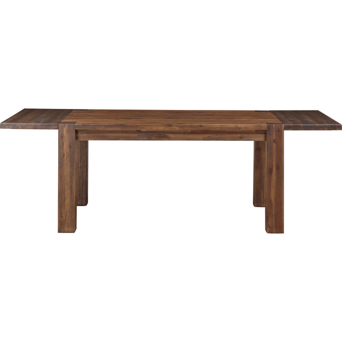 Modus Furniture Meadow Solid Wood Extending Dining Table in Brick Brown 655450090844 3F4161 Image 17