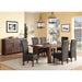 Modus Furniture Meadow Solid Wood Extending Dining Table in Brick Brown 655450090844 3F4161 Image 5