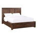 Modus Meadow Solid Wood Footboard Storage Bed in Brick BrownImage 5
