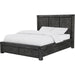 Modus Furniture Meadow Solid Wood Footboard Storage Bed in Graphite  3FT3D  Image 2