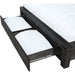 Modus Furniture Meadow Solid Wood Footboard Storage Bed in Graphite  3FT3D  Image 5