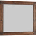 Modus Furniture Meadow Solid Wood Mirror in Brick Brown 655450091698 3F4183 Image 4