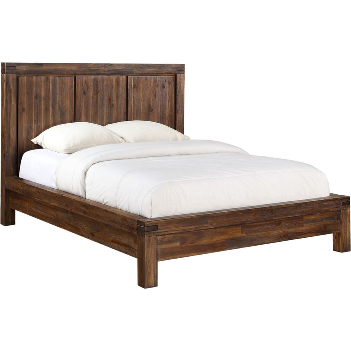 Modus Furniture Meadow Solid Wood Platform Bed in Brick Brown  3F41F  Image 3