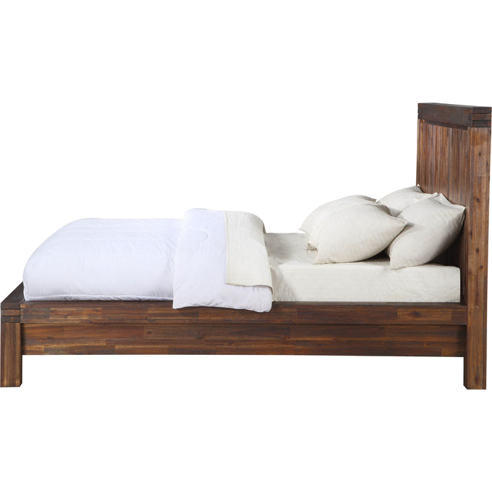Modus Furniture Meadow Solid Wood Platform Bed in Brick Brown  3F41F  Image 4