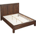 Modus Furniture Meadow Solid Wood Platform Bed in Brick Brown  3F41F  Image 5