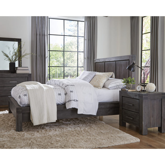 Modus Meadow Solid Wood Platform Bed in GraphiteImage 2