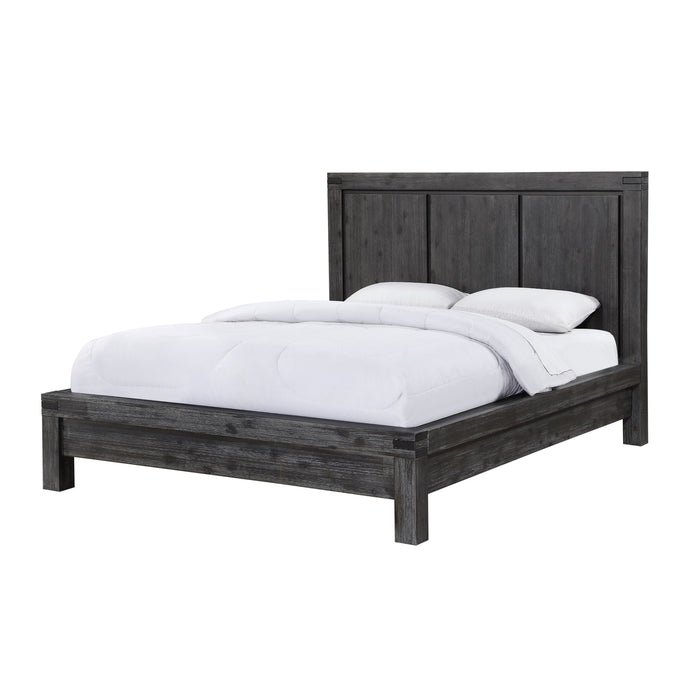 Modus Meadow Solid Wood Platform Bed in Graphite Image 3