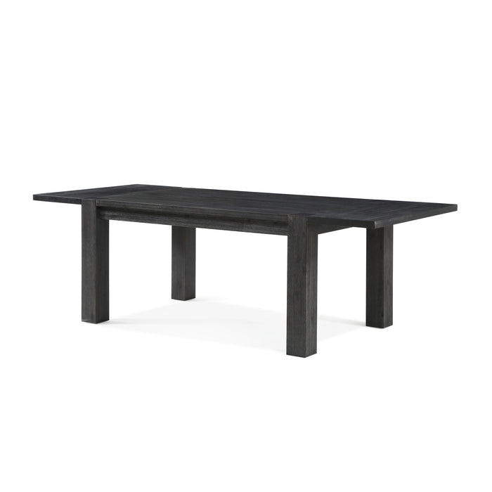 Modus Meadow Solid Wood Rectangle Table in Graphite Image 7