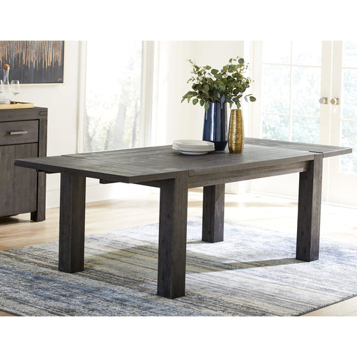 Modus Furniture Meadow Solid Wood Rectangle Table in Graphite 655450281204 3FT361 Main Image